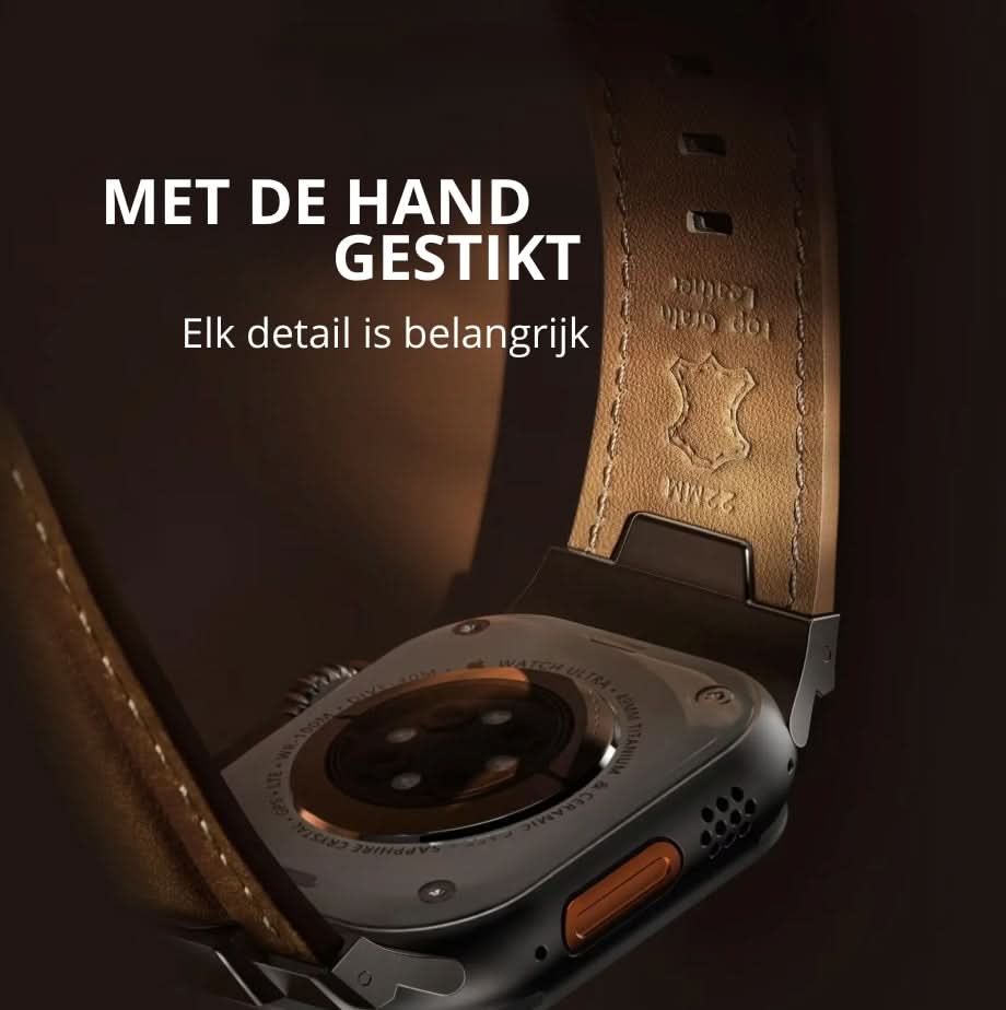 Apple Watch bandje Leer – Classic