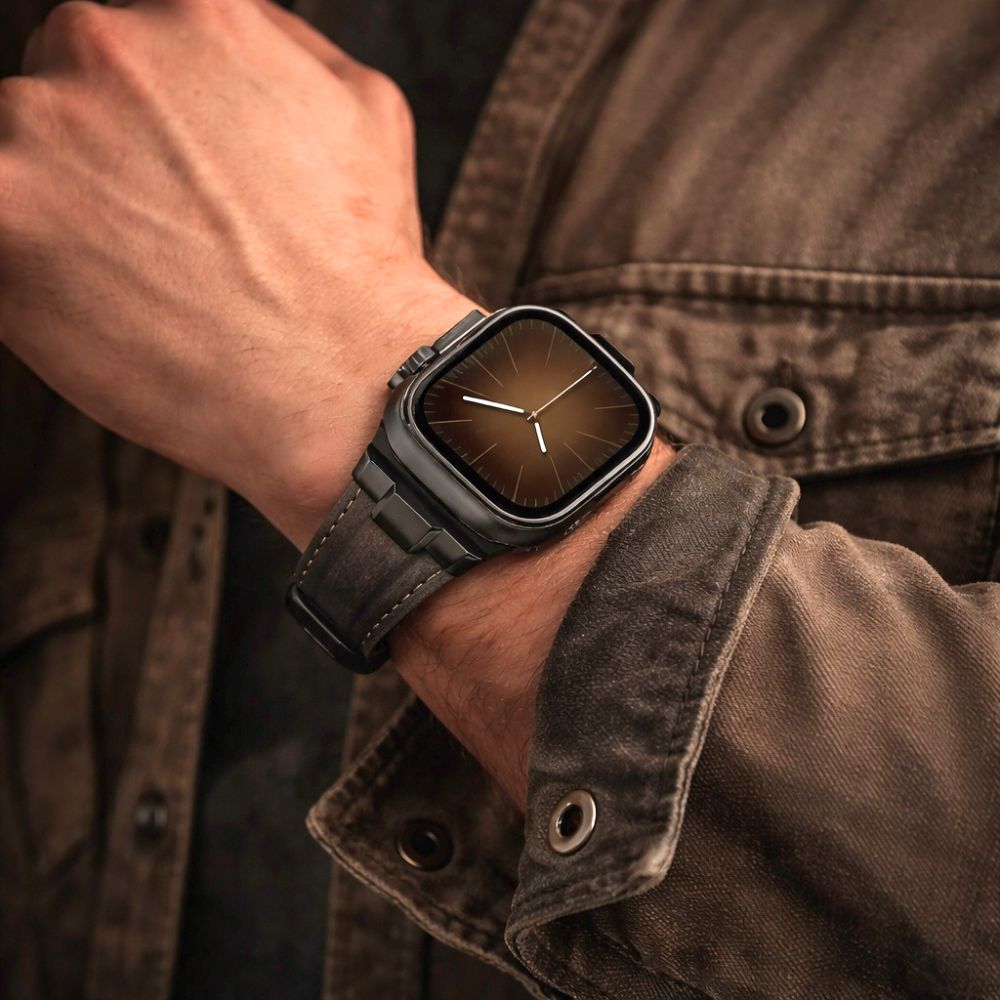 Apple Watch bandje Leer – Classic