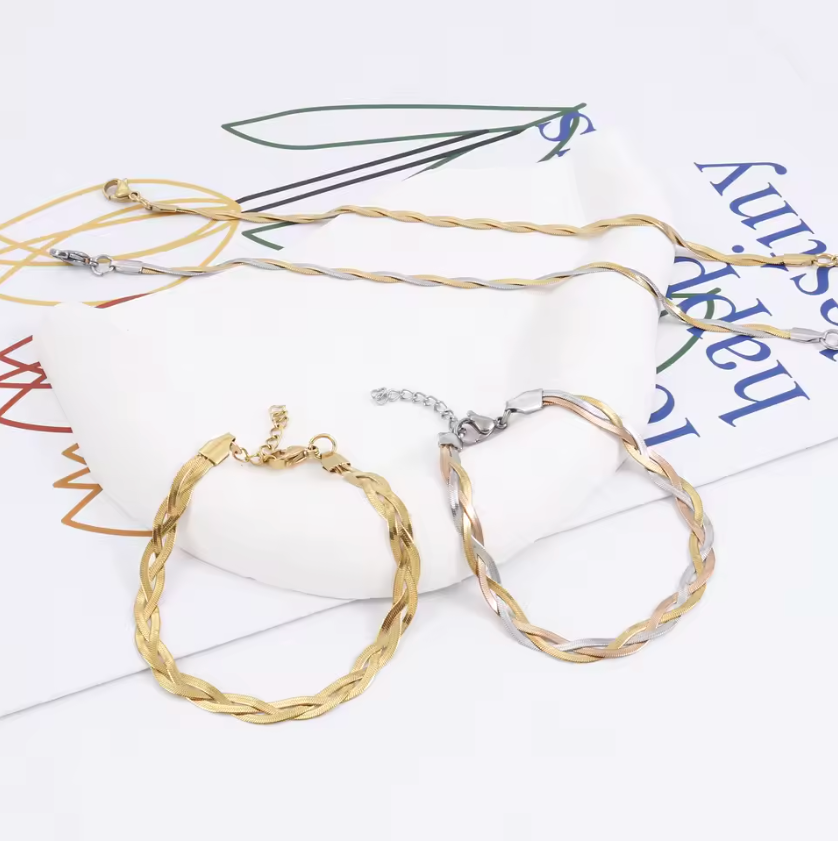 Éclat Tressé Armband