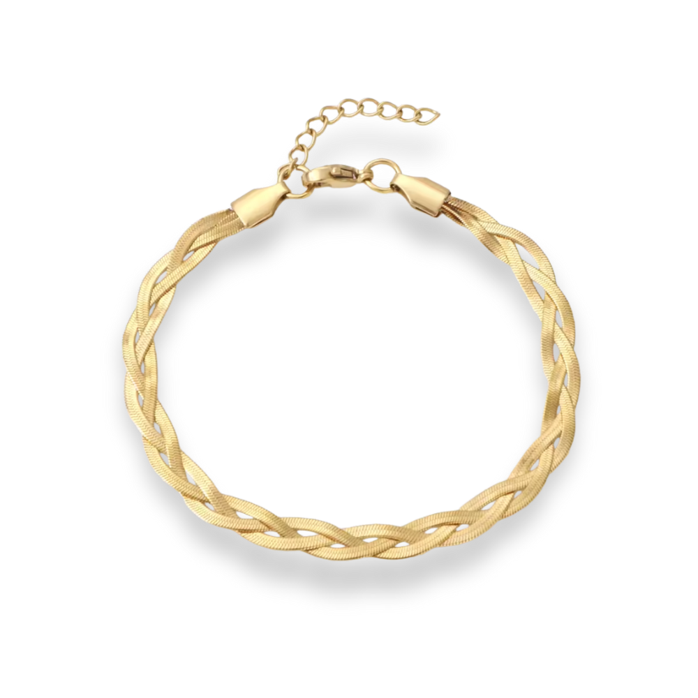 Éclat Tressé Bracelet